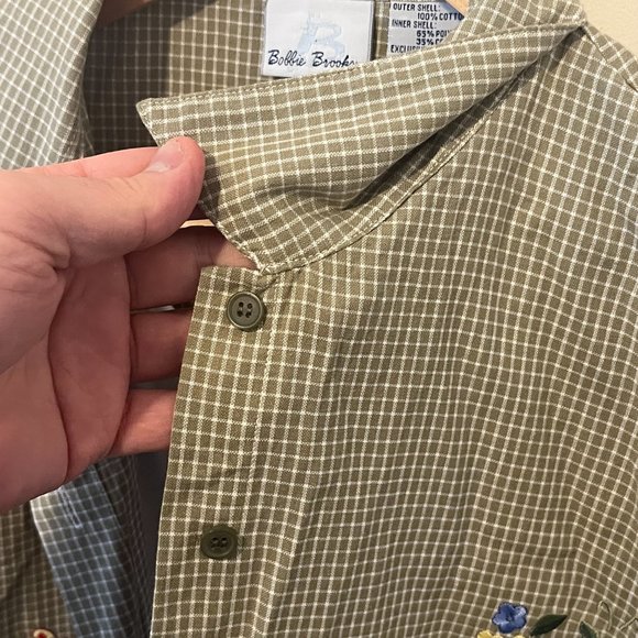 BOBBIE BROOKS | Women's Short Sleeve Button Down Top Multicolour Size Small - Picture 7 of 11